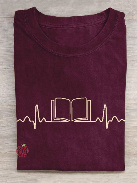 Books Teacher Creative Design Teacher T-shirt