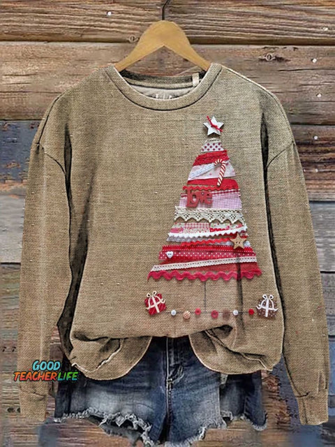 Christmas Tree Casual Sweatshirt