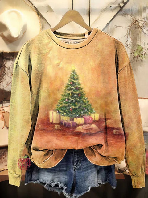 Christmas Tree Casual Sweatshirt