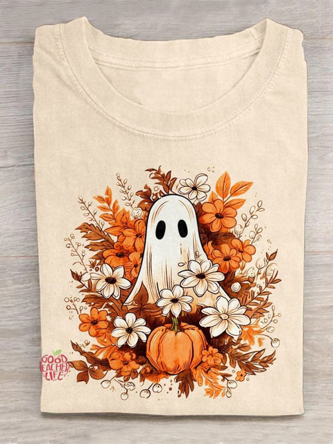 Ghost Halloween Creative Design T-shirt