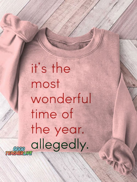 Funny Christmas Art Print Casual  Sweatshirt