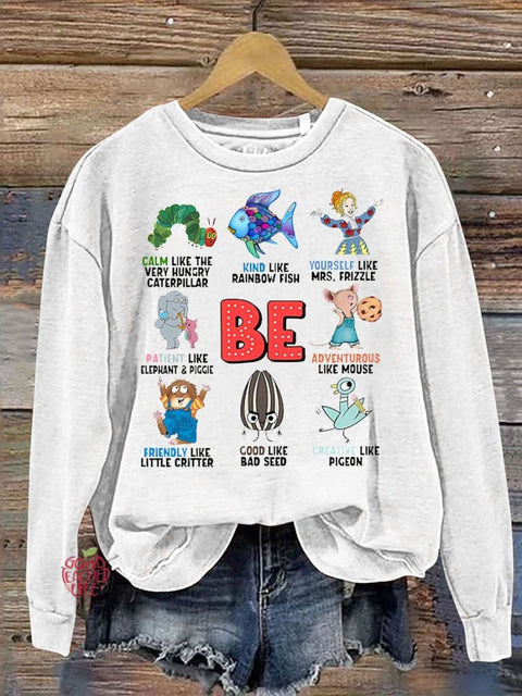 Children's Character Affirmations Casual  Sweatshirt