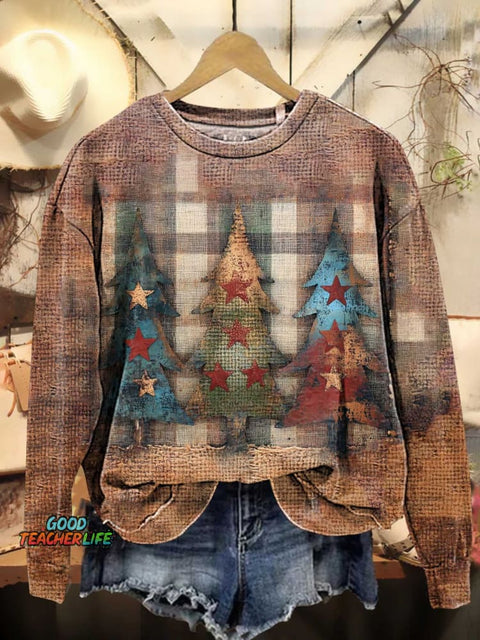 Christmas Tree Casual Sweatshirt