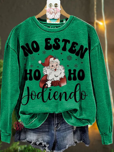 Spanish Christmas Family Gift Casual  Sweatshirt