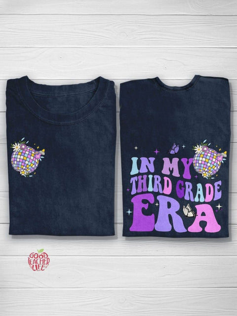 Third Grade Teacher Creative Design Teacher T-shirt