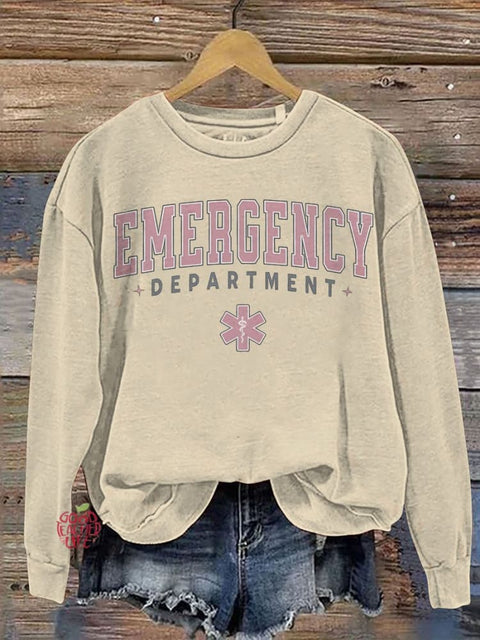 Emergency Nurse Casual  Sweatshirt