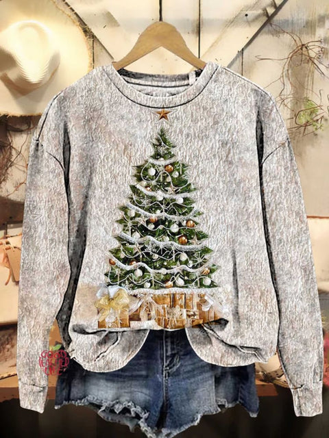 Christmas Tree Casual Sweatshirt