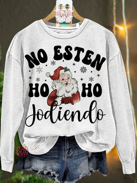 Spanish Christmas Family Gift Casual  Sweatshirt