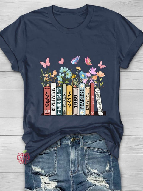 Back To School Season Art Print Casual T-Shirt