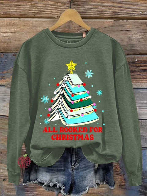 Reading Christmas Teacher  Casual  Sweatshirt