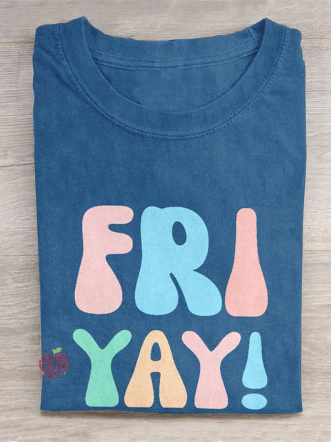 Fri Yay Creative Design Teacher T-shirt