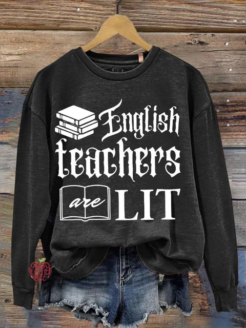 English Teacher Casual Sweatshirt