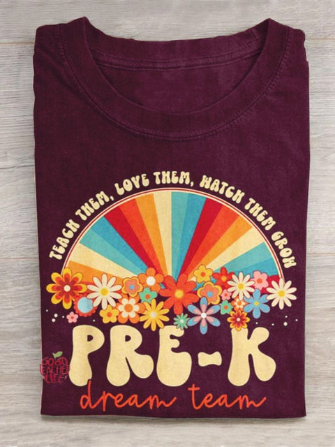 Pre-k Creative Design Teacher T-shirt