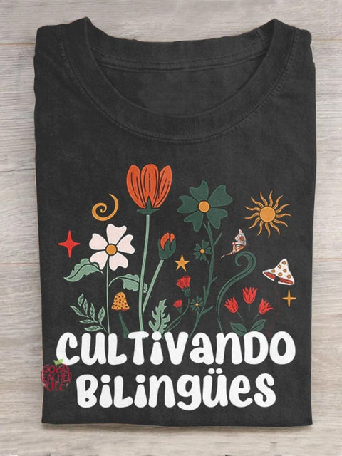 Cultivando Bilingues Casual T-Shirt