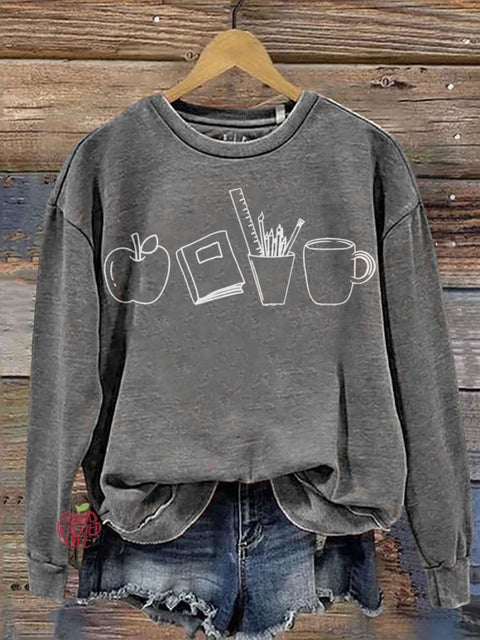 Back to School Gifts New Teacher Casual  Sweatshirt