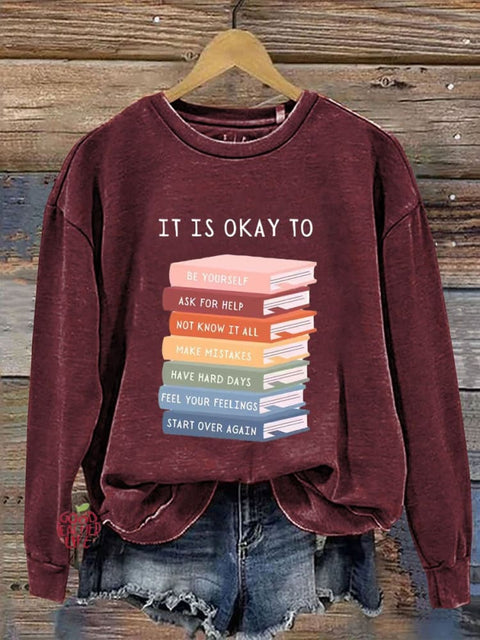 Reading Teacher Gift  Casual  Sweatshirt