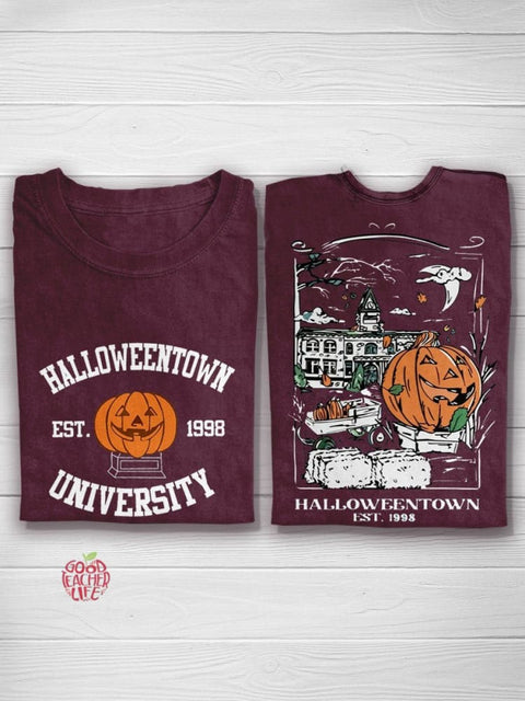 Halloween University Teacher Creative Design Teacher T-shirt