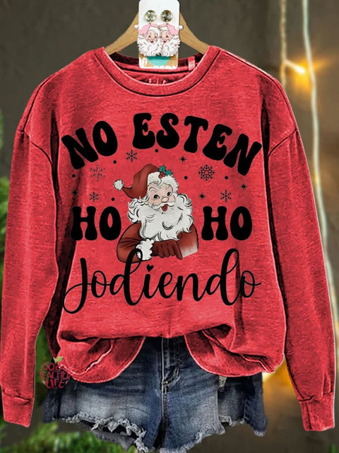 Spanish Christmas Family Gift Casual  Sweatshirt