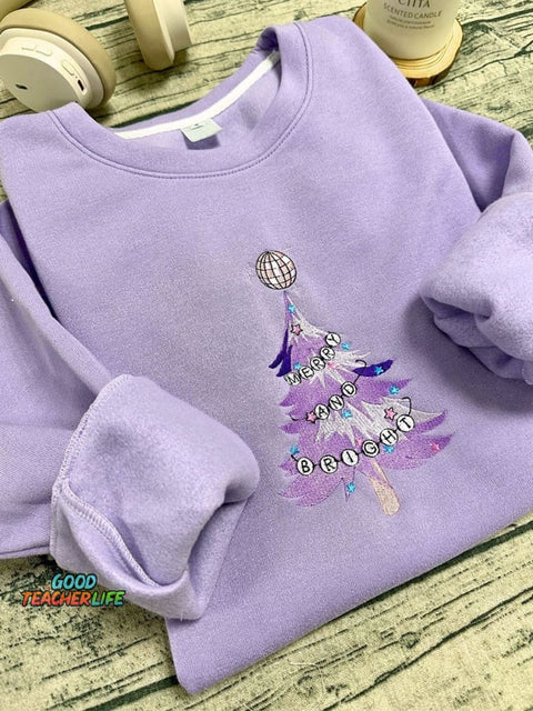 Merry Christmas  Print Casual Sweatshirt