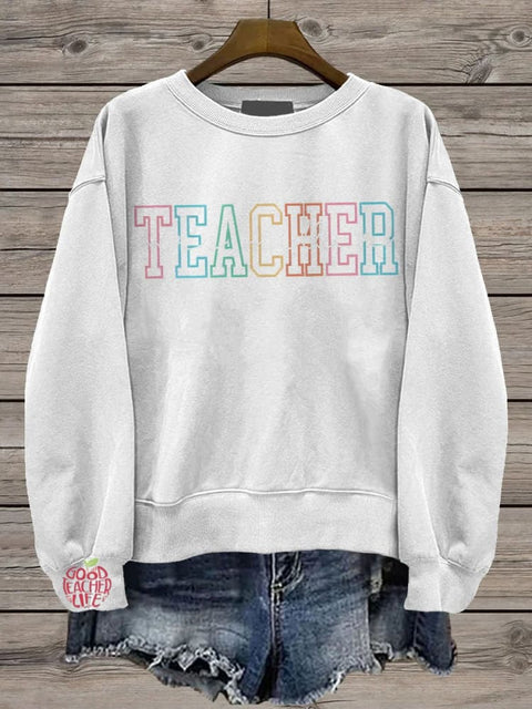 Teacher Team Gift Casual  Sweatshirt