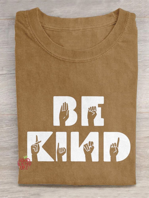 Be Kind Creative Design Teacher T-shirt