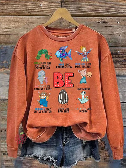 Children's Character Affirmations Casual  Sweatshirt