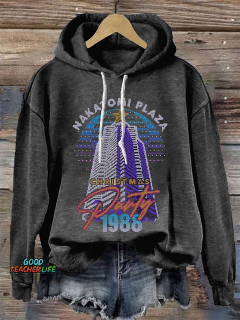 Nakatomi Plaza Party 1988 Casual Hoodie Sweatshirt