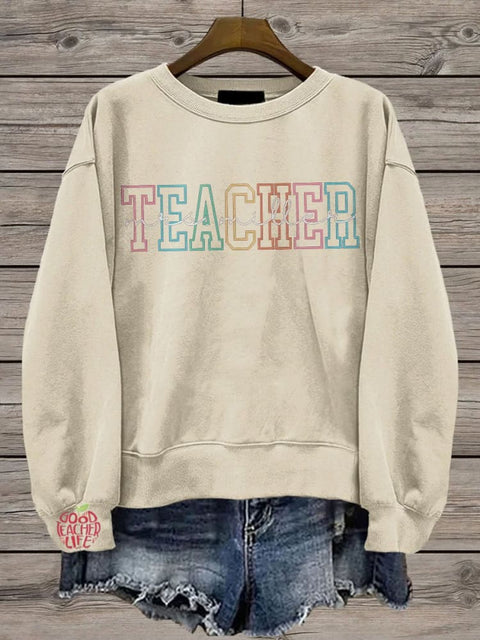 Teacher Team Gift Casual  Sweatshirt