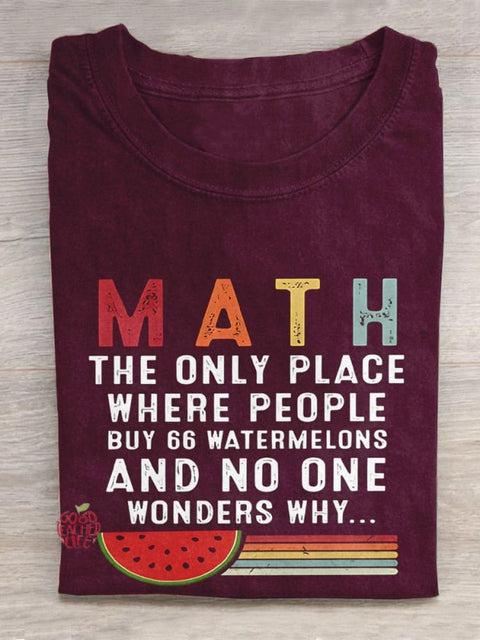 Math Creative Design Teacher T-shirt