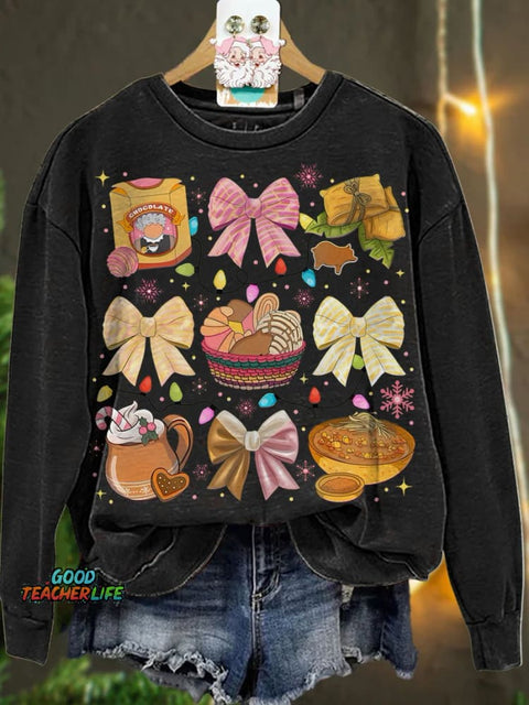 Christmas Tis The Season Mexican Christmas Casual  Sweatshirt