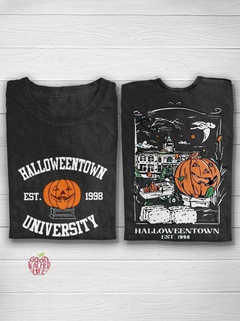 Halloween University Teacher Creative Design Teacher T-shirt