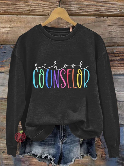 Counselor Art Print Casual Sweatshirt