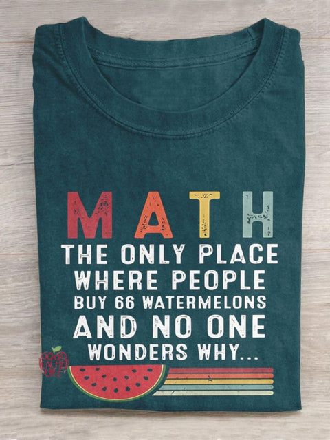 Math Creative Design Teacher T-shirt