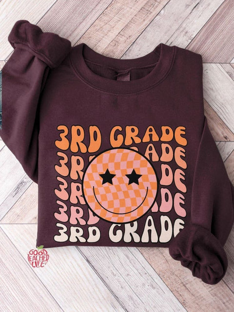 Third Grade Teacher Sweatshirt