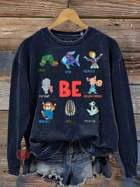 Children's Character Affirmations Casual  Sweatshirt