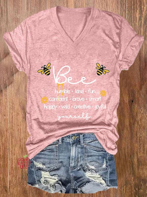 Bee  unisex printed T-shirt