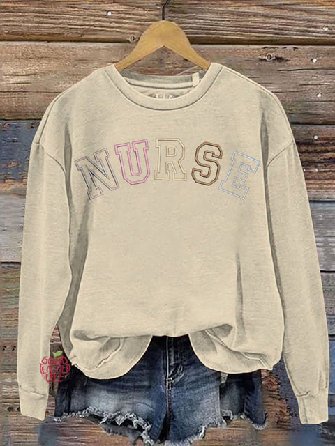 Registered Nurse Casual  Sweatshirt