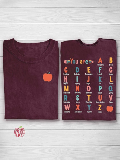 ABC Affirmation Teacher T-shirt