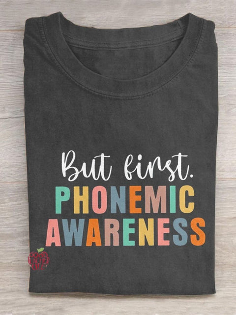 Phonemic Awareness casual T-shirt