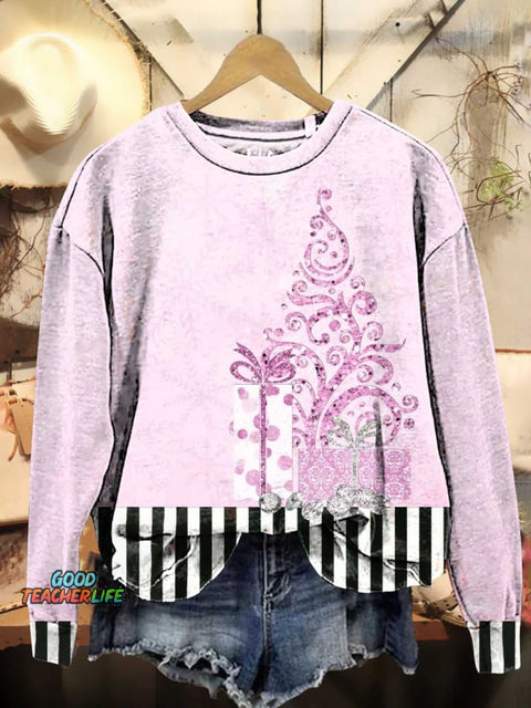 Christmas Tree Casual Sweatshirt