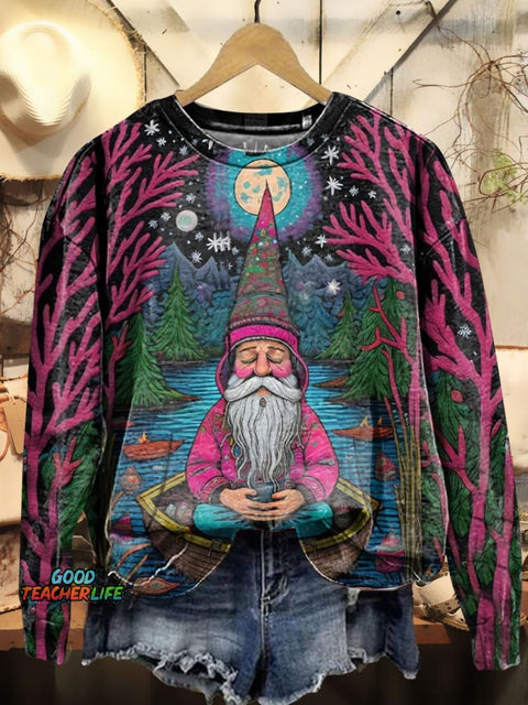 Dwarfs Art Print Casual Sweatshirt