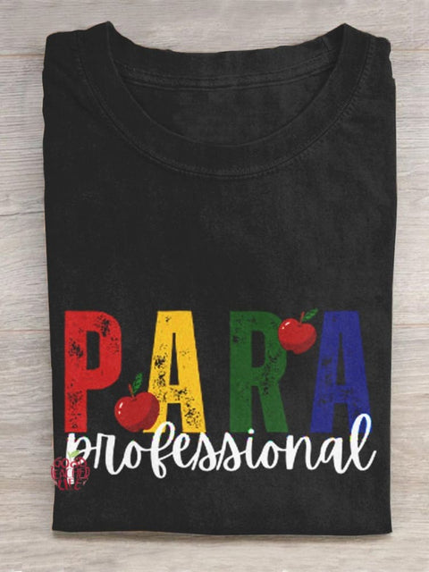 Paraprofessional  Teacher Casual T-Shirt