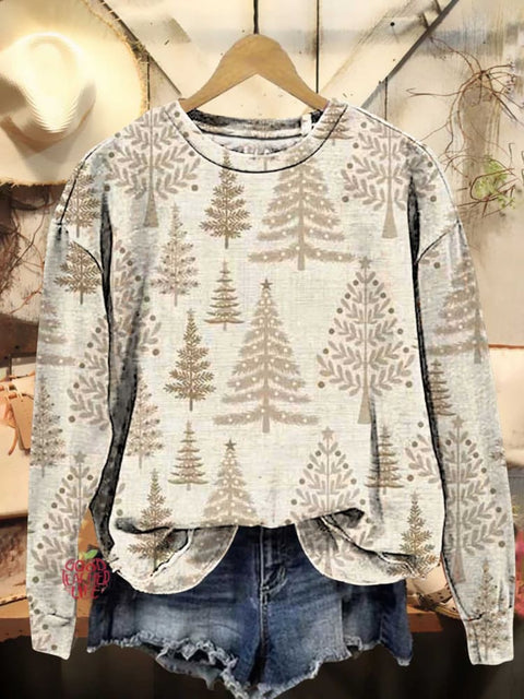 Christmas Tree Casual Sweatshirt