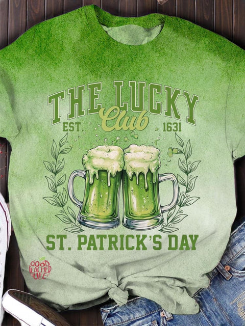 The Lucky Club Crew Neck T-shirt