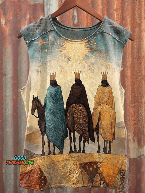 Men's Casual Kings Printed Tank Top