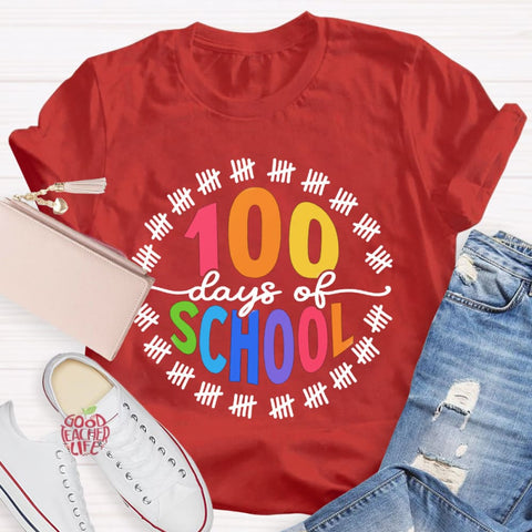 Happy 100 Days of School T-Shirt