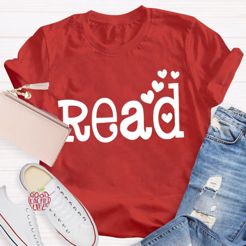 Read Lover Teacher T-Shirt