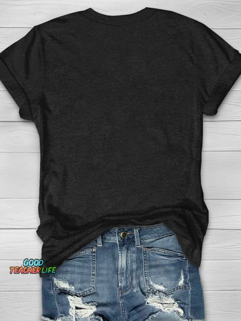 Special Ed Teacher Print Short Sleeve T-shirt