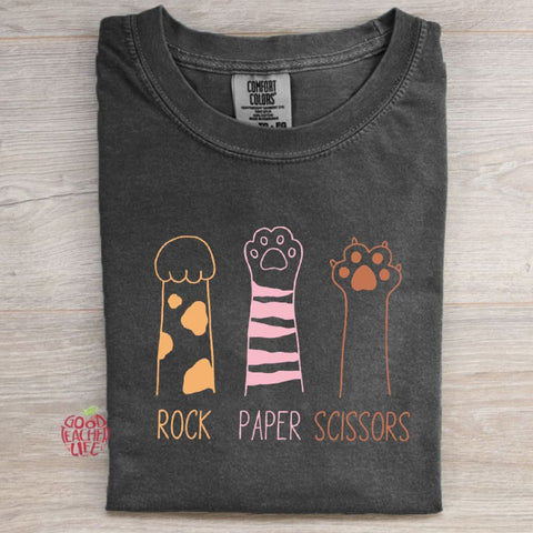 Eagerlys Rock Paper Scissors Tee